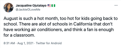 Hot Classrooms Are A Growing Problem In The U S