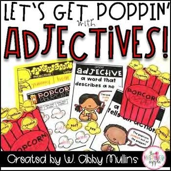 Lets Get Poppin Adjectives Book