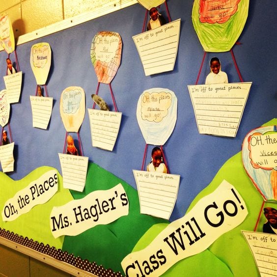 Oh, the places Ms. Hagler's class will go!