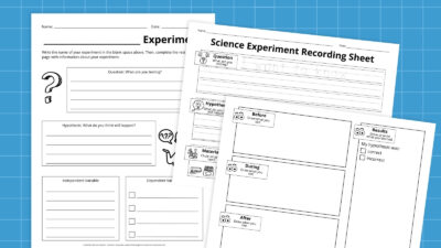 Household Experiments Worksheet.pdf Free Printable Science Experiment Recording Worksheet