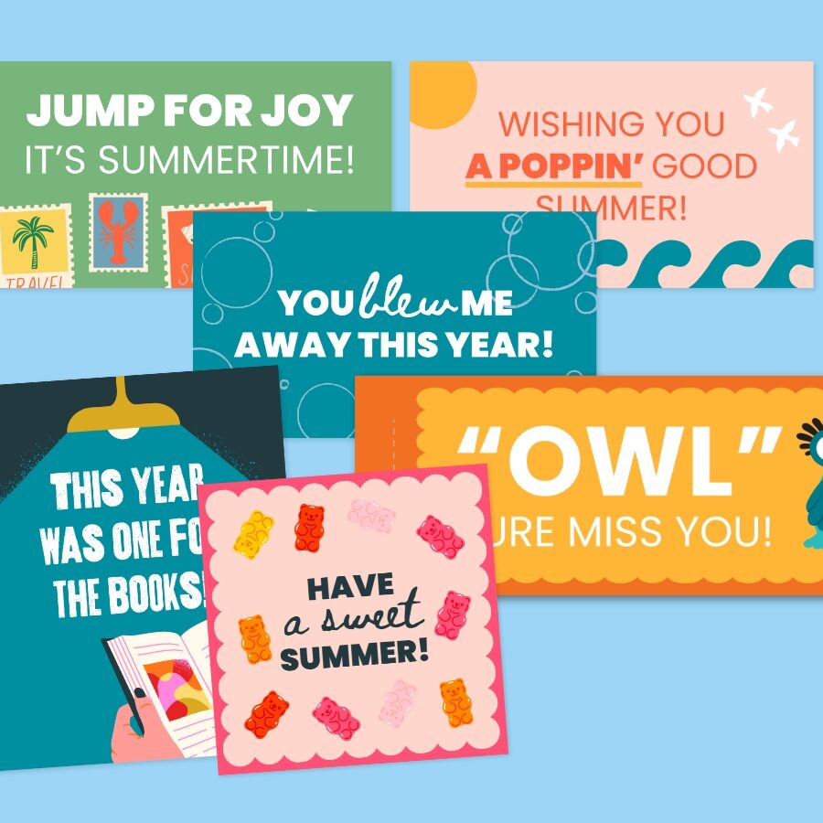 Get Your Free Gift Tags for End-of-Year Gifts for Students!