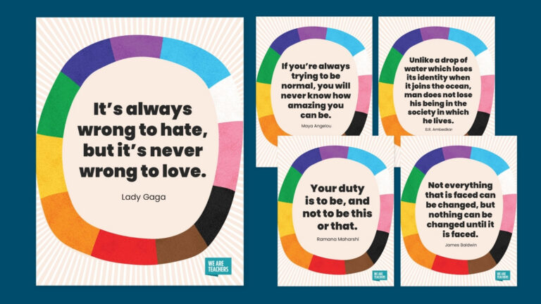 Free Printable Pride Month Quote Posters