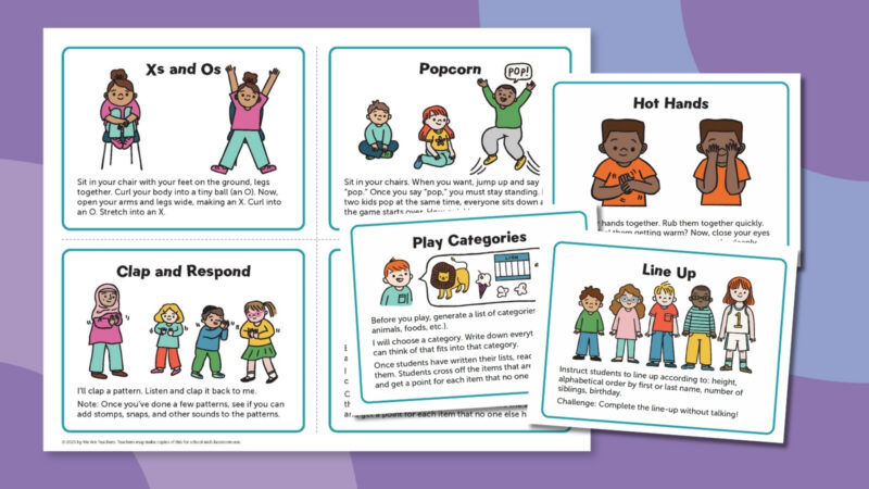 Brain Break Feature