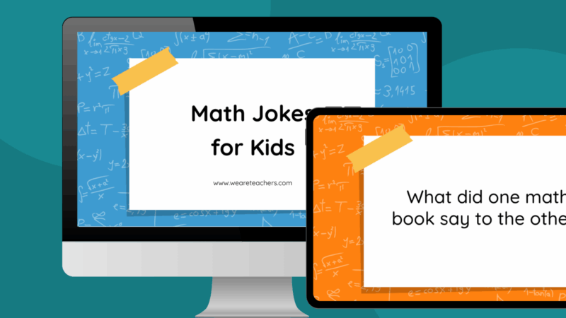 math jokes for kids free google slides preview