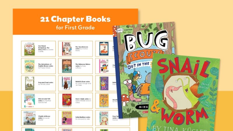 35 Chapter Books for First Graders, as Recommended by Teachers