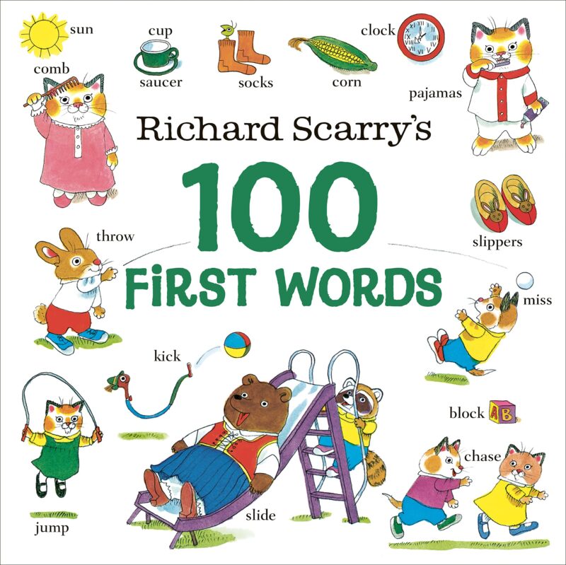 100 First Words cover- Richard Scarry books