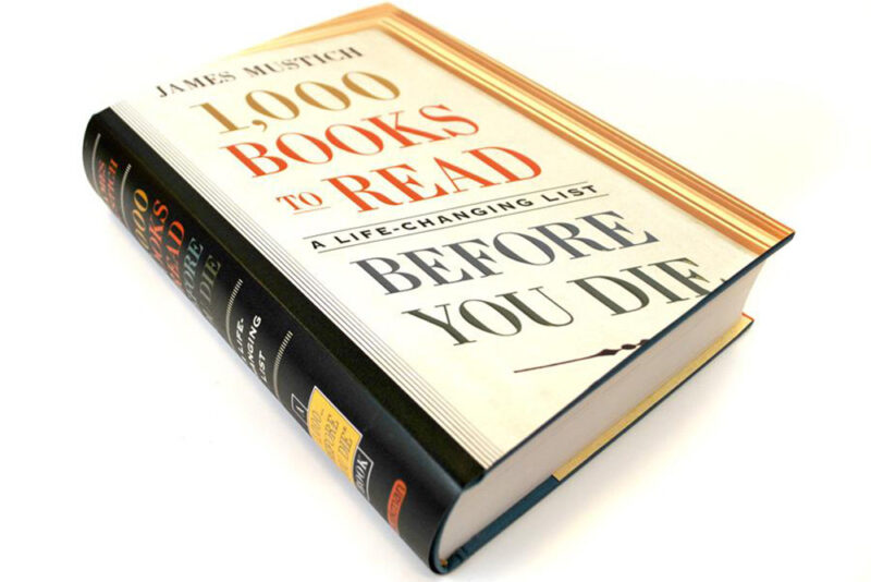 1000 books to read before you die book 
