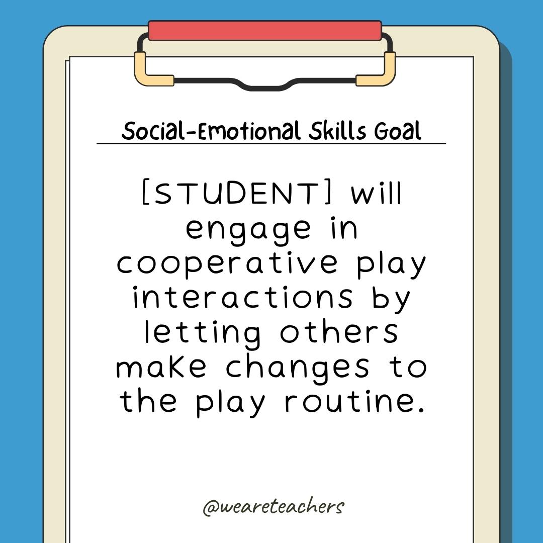 problem solving social skills iep goals