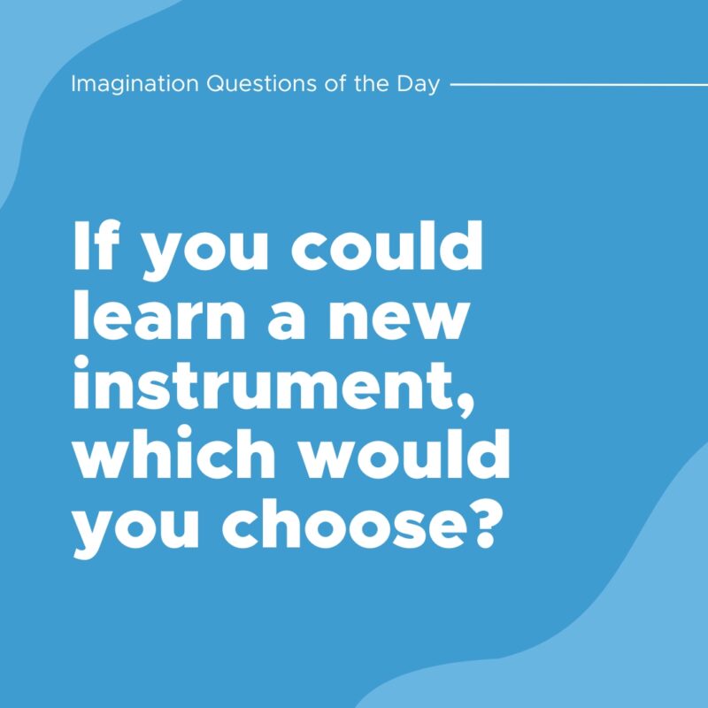 If you could learn a new instrument, which would you choose?