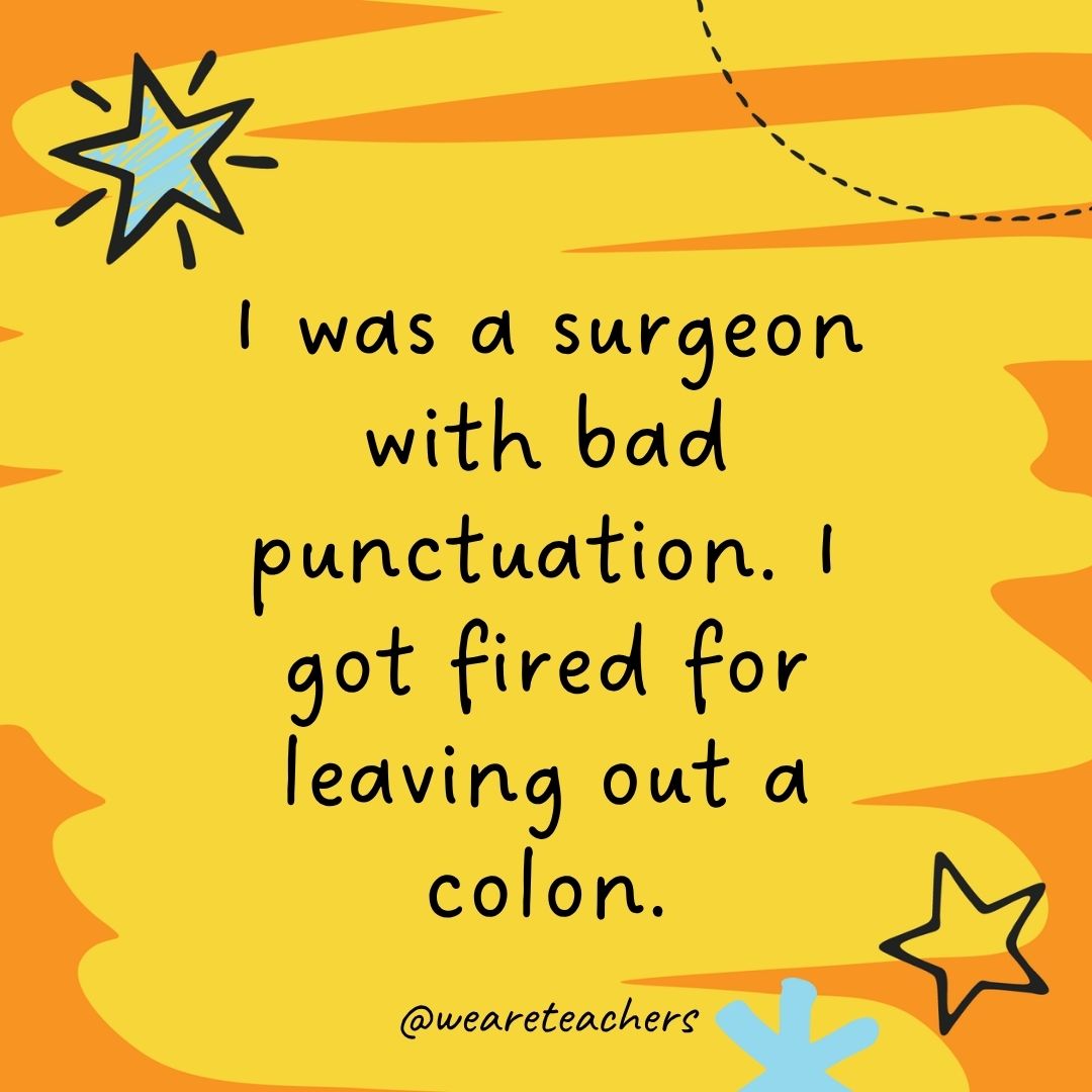 Grammar Jokes and Puns