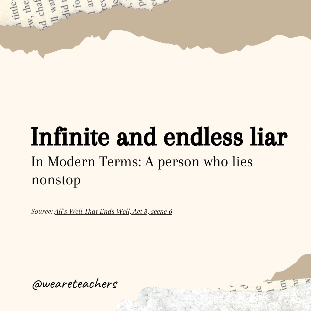 Infinite and endless liar 