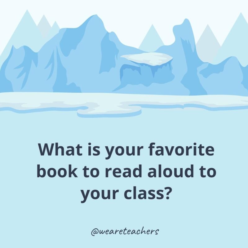 What is your favorite book to read aloud to your class?
