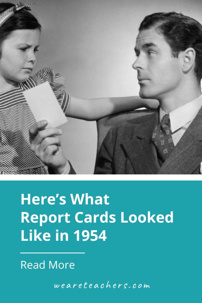 Who knew a 1954 kindergarten report card would cause such a strong emotional reaction in me? Read on to learn why.