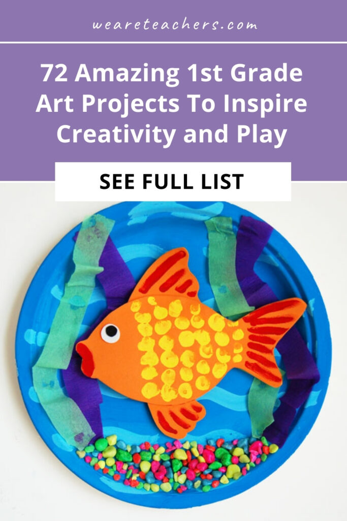 Keep firsties fun going all year long with this roundup of creative, simple, and enjoyable 1st grade art projects anyone can do!