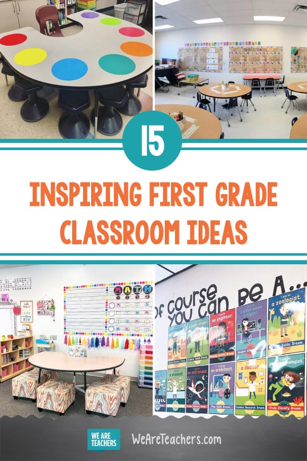 15 Fun & Inspiring First Grade Classroom Ideas