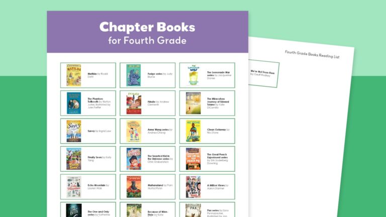 23 Chapter Books for 4th Graders, Recommended by Teachers