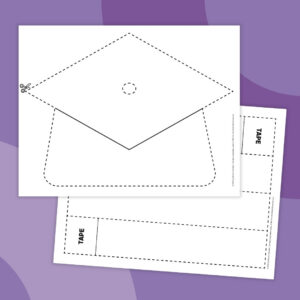 Graduation Cap Template (Free Printables)