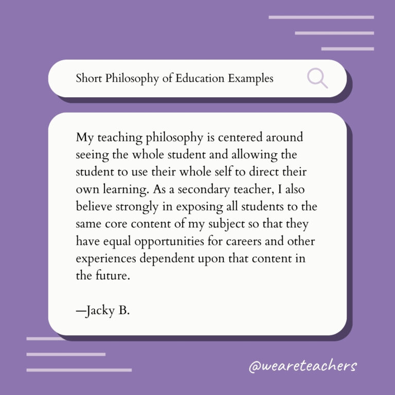 40 Philosophy of Education and Teaching Philosophy Examples