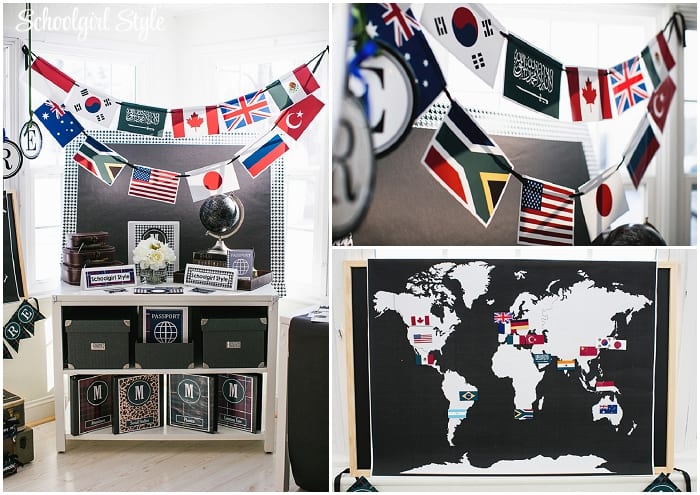 travel theme in classroom