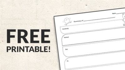Free Printable: Summary Graphic Organizer - We Are Teachers