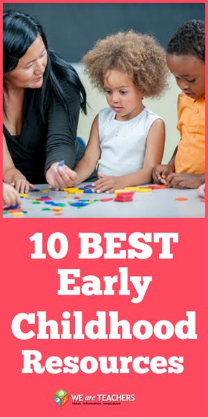 10 Best Early Childhood Resources Pin