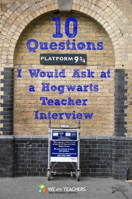 10 Questions I Would Ask at a Hogwarts Teacher Interview