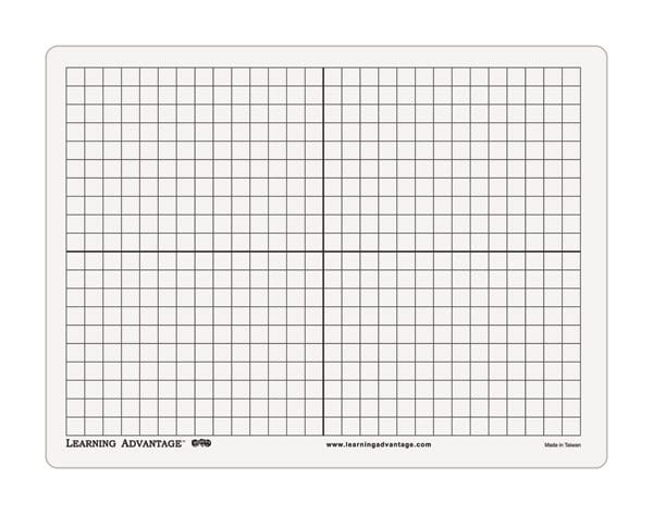Graphing dry-erase boards for use when teaching 6th grade 