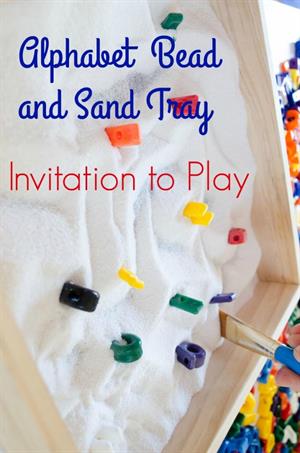 Alphabet Sand Tray Loose Pieces Play by Preschool Inspirations by Preschool Inspirations-678x1024