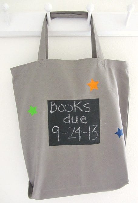 chalkboard-paint-book-bag-
