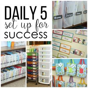 Daily 5 set up for success