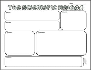 Scientific Method Graphic Organizer preview