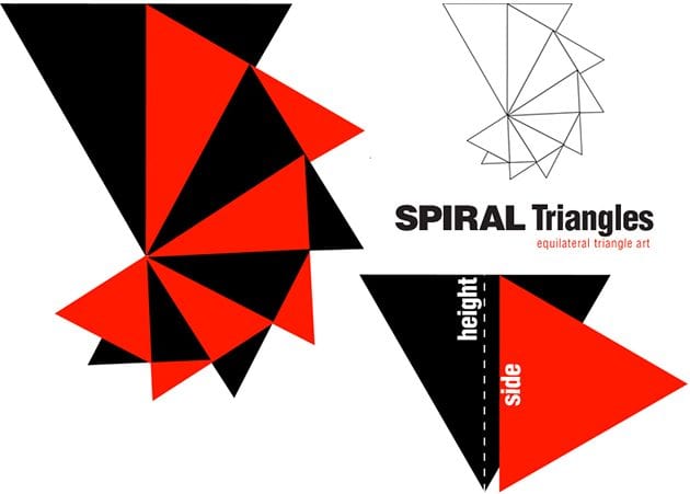 spiral-triangles