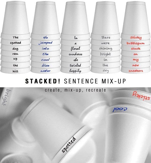 Stacked sentence mix up