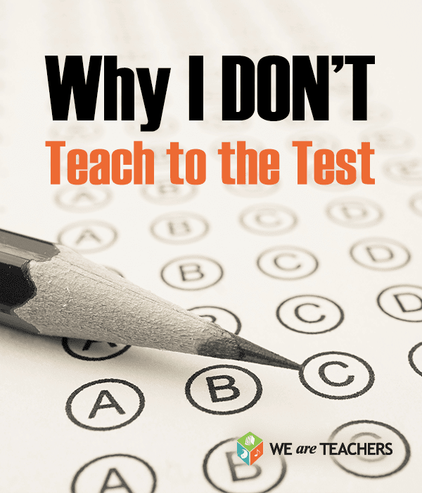 teach to test