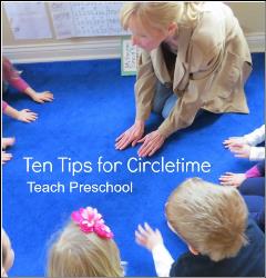 Ten Tips for Circletime by Teach Preschool