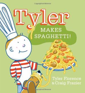 Book cover for Tyler Makes Spaghetti