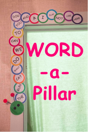 Track the sight words you teach with a word wall