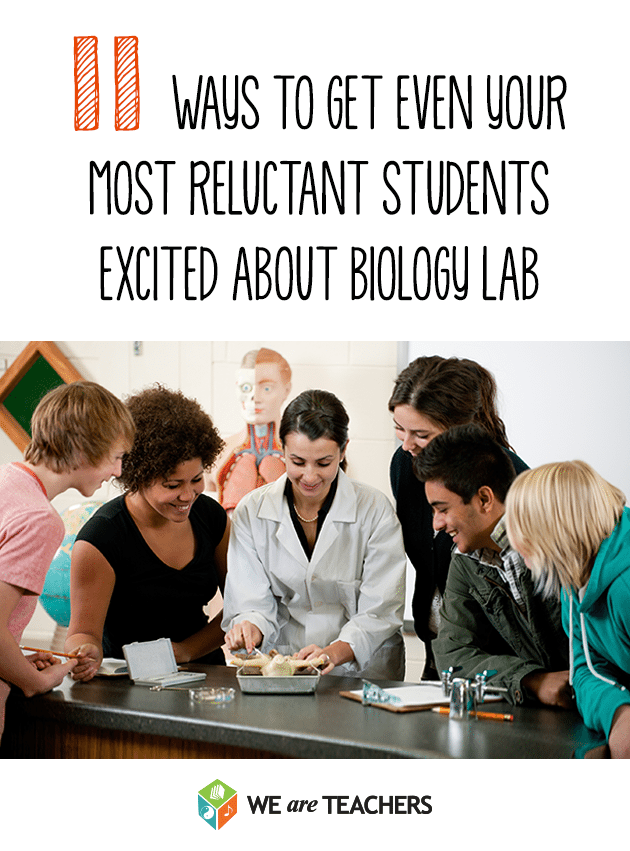 11 Ways to get even your most reluctant students excited about biology lab.