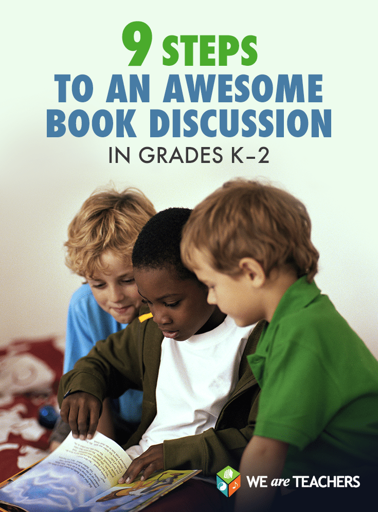 9 Steps to an Awesome Book Discussion in Grades K-2