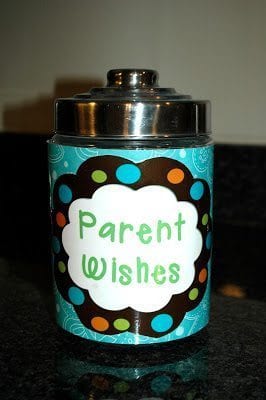 Parent Wish Jar