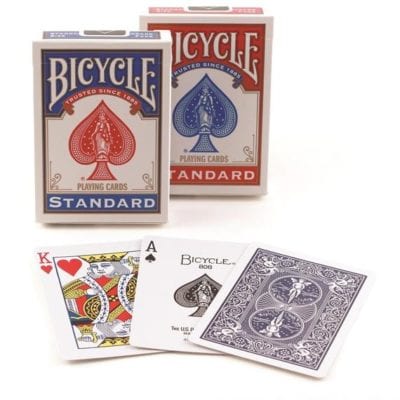 Playing card sets.