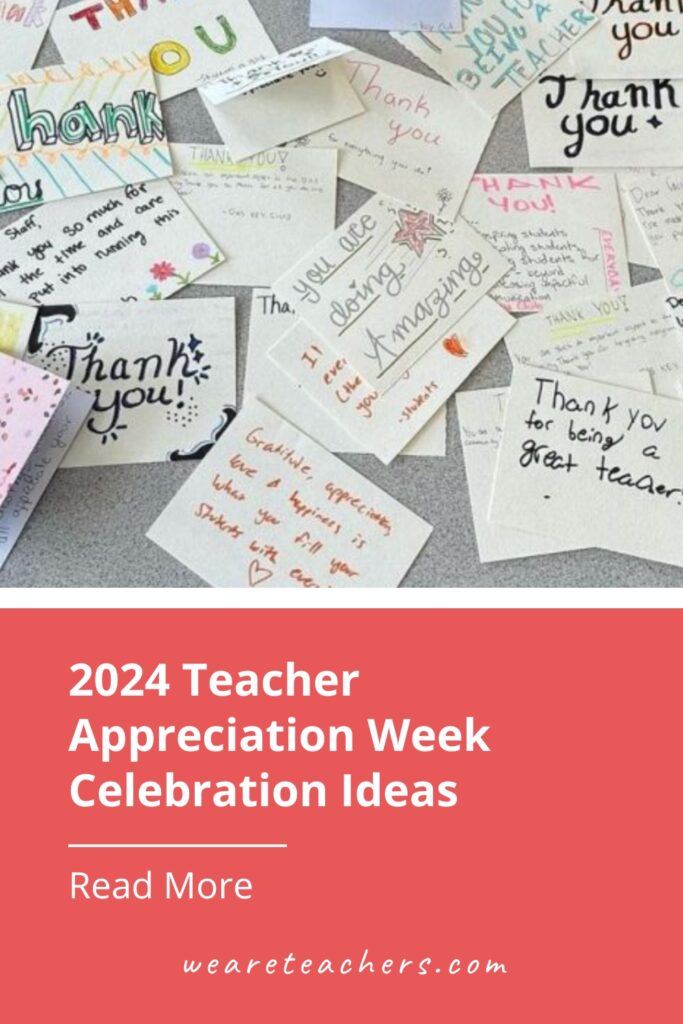 This year, U.S. Teacher Appreciation Day is on May 7 and Teacher Appreciation Week is May 6-10, 2024. Here's how to celebrate!