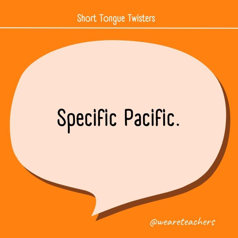 Specific Pacific.
