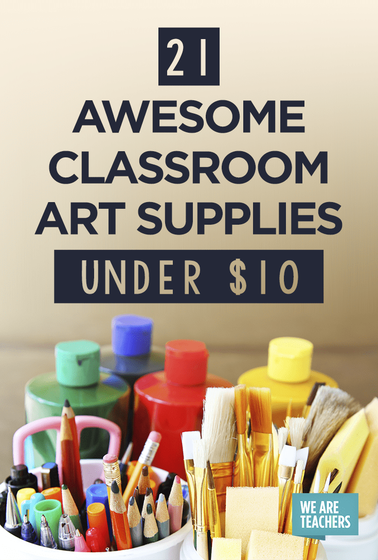 21 Awesome Classroom Art Supplies Under $10 - We Are Teachers