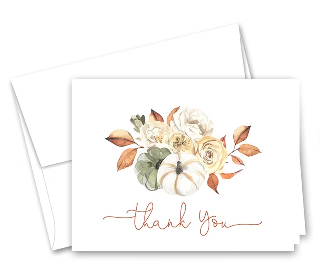 thank you card stationary
