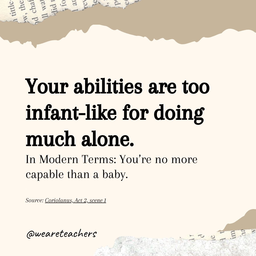 Your abilities are too infant-like for doing much alone.