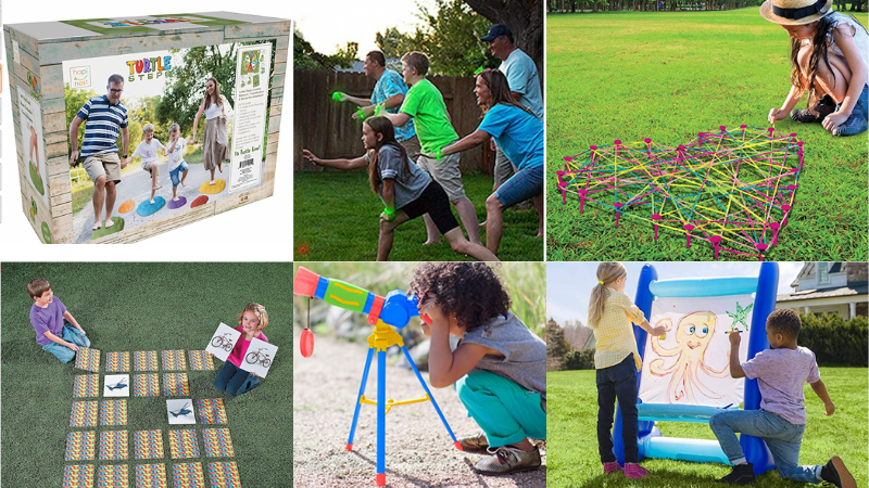 How to Make an Outdoor Easel - Busy Toddler