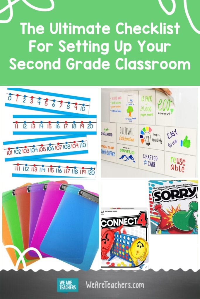 The Ultimate Checklist For Setting Up Your Second Grade Classroom
