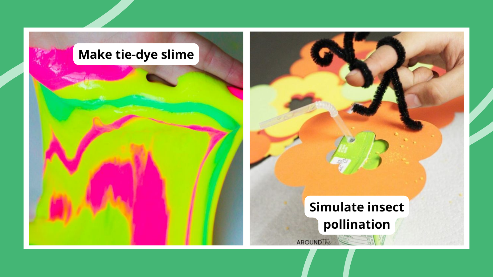 How to Make Tie Dye Slime