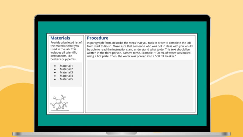 Free Downloadable Lab Report Template